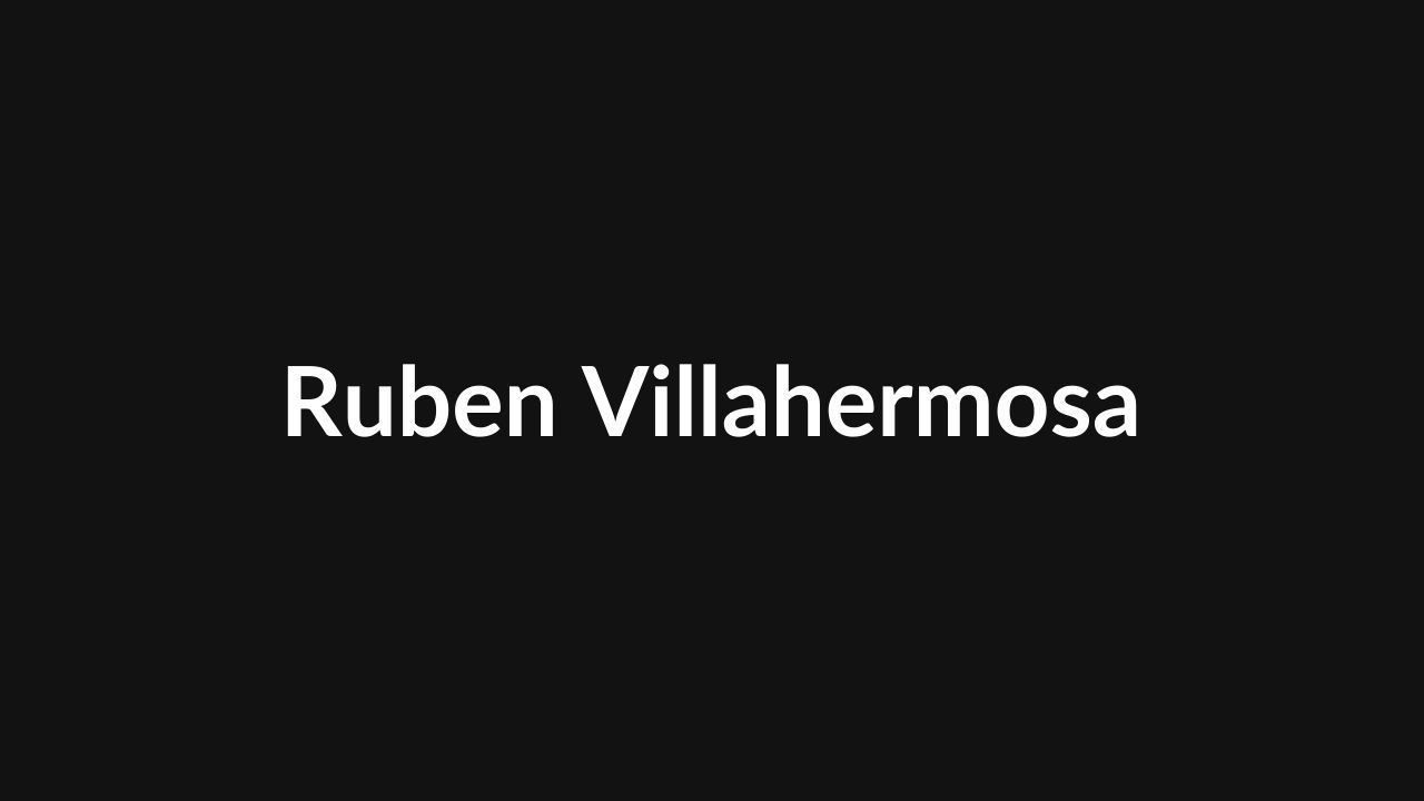 Ruben Villahermosa